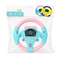 Volant musical pour enfants 360 °   Volant de simulation de conduite rotatif avec lumières et sons, jouet éducatif pour voiture