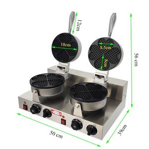 Macchina per cialde commerciale a forma di cuore con cono a forma di cuore personalizzato macchina per cialde commerciale - Product Image 2