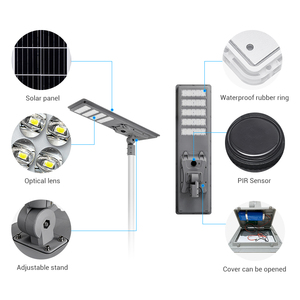 Đèn đường năng lượng mặt trời ngoài trời chất lượng cao, bảo hành 3 năm, chống nước IP65, công suất 40W-100W, sử dụng đèn LED - Product Image 3