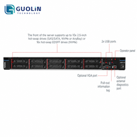 Processeur AMD EPYC Turin de 5e génération |   Serveur en rack ThinkSystem SR635 V3 |   12x DDR5 6400MHz |   Double PCIe 5.0 |   Nœud d'inférence IA |   Stock