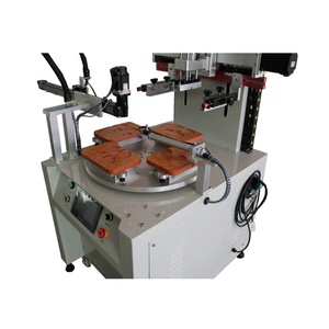 Nouvelle machine de sérigraphie rotative robotisée à 4 stations KC 2019, monocouleur, composants PLC, facile à utiliser pour la production de gobelets et tubes, usage agricole - Product Image 5