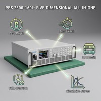 Fuente de Alimentación CC Bidireccional Regenerativa de 20kW 500V PBS 2500-160L con 95% de Recuperación de Energía, Alternativa a ITECH Chroma
