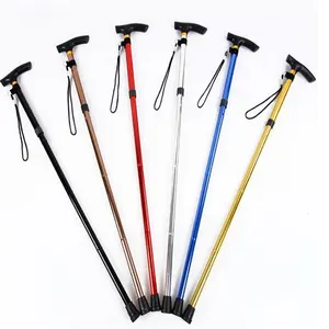 Excellent old people adjustable self walking stick or crutch manufacturer