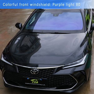 80% vlt Tắc Kè Hoa Tím đỏ xanh xe phía trước cửa sổ <span class=keywords><strong>Tint</strong></span> phim cửa sổ xe <span class=keywords><strong>Tint</strong></span> polarizados tự động cửa sổ phim cho xe hơi - Product Image 2