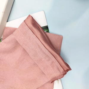 Custom Luxury <b>Dust</b> Bags With Logo Ring Pouch Packing Gift Pink Beige Velvet <b>Cloth</b> Jewelry Pouches Drawstring Bags - Product Image 6