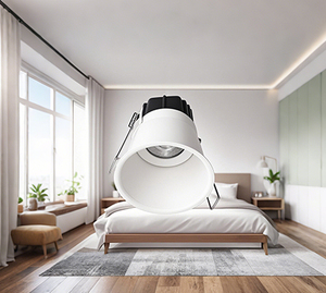 Lámpara de Techo LED de Alto CRI con Atenuación Triac/ZigBee, Carcasa de Plástico para Estudios de Arte e Iluminación Comercial, Sistema de Control de Iluminación - Product Image 2