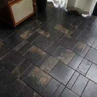 Dalles de pierre calcaire naturelle directement de l'usine, haute résistance, carreaux élégants pour revêtements de sol et murs intérieurs