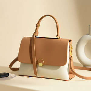 Neue Damen Taschen Frauen Color Blocking Handtasche und Geldbörsen passen Luxus-Tragetaschen an - Product Image 5