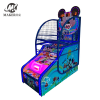 MAKER haute qualité mignon Mickey personnalisation gratuite parc d'attractions arcade basket-ball armoire de tir Machine de jeu de basket-ball