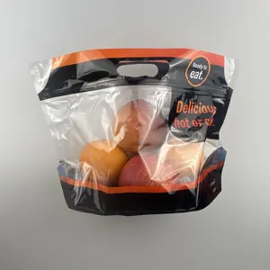 BPB grosir tas ayam Microwave Oven paket makanan plastik untuk ayam panggang panas dengan ritsleting dan pegangan