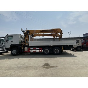 รถบรรทุกติดเครน Howo 6x6 12 ตัน 14 ตัน แบบบูมยืดได้ พร้อมเครื่องยนต์ดีเซล เกียร์ธรรมดา ใหม่ พร้อมหัวเจาะ - Product Image 4