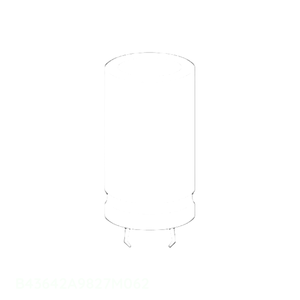 Condensateur électrolytique en aluminium 400V 820µF, distributeur agréé B43642A9827M062 - Product Image 1