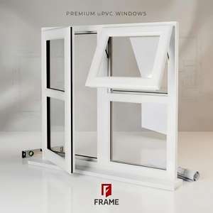 Fabricant chinois Portes et fenêtres en <span class=keywords><strong>PVC</strong></span> résistant aux intempéries et économes en énergie personnalisées Fenêtre à battant en <span class=keywords><strong>PVC</strong></span> à <span class=keywords><strong>double</strong></span> <span class=keywords><strong>vitrage</strong></span> - Product Image 2