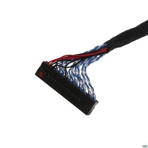 LVDS Cable FIX-30P-D8 2-Channels 8-Bit 1.0mm Pitch Double Pins 30FIX Cablagem para Electronic & Home Appliance Aplicações - Product Image 2