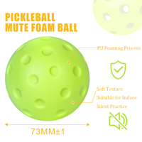 Usine en gros La solution de pratique silencieuse ultime-Pickleball doux et durable pour les zones sensibles au bruit Balles de Pickleball