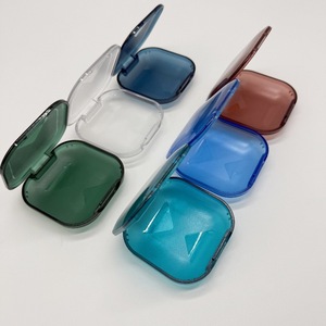 Caja de almacenamiento para retenedores dentales, caja para alineadores invisibles, caja para guardar alineadores, caja de almacenamiento dental semitransparente esmerilada - Product Image 3