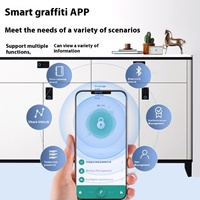 Armario de madera doble con cerradura inteligente NFC para huellas dactilares y contraseña, con almacenamiento de zapatos y archivador, ideal para exportación.