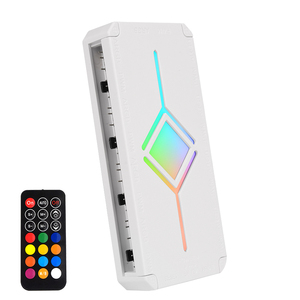 Contrôleur ARGB XINMAI 5V avec contrôle de ventilateur PWM, contrôleur d'éclairage RGB magnétique pour boîtier PC avec télécommande OEM ODM - Product Image 1