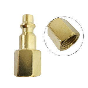 Adaptateurs de tuyau d'air robustes 1/4" NPT, 4 raccords rapides mâles et 1 femelle avec ruban d'étanchéité, accessoires de compresseur - Product Image 4