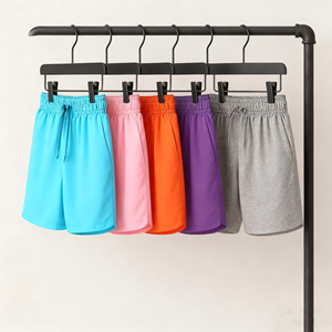 Pantalones Cortos Deportivos de Camuflaje para Hombre, Estilo Urbano, con Logotipo OEM, Cintura Alta, para Entrenamiento, Gimnasio, Ejercicio, con Bolsillo Interior - Product Image 1