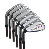 China Fabrik OEM Golf Irons 4-9 Geschmiedet Beschichtung Linkshänder Eisen Golf Clubs