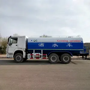 Used 6X4 Sinotruk HOWO 20000 Liters Sprinkling Water Tank Trucks