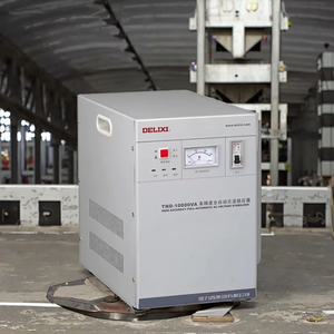 DELIXI TND 単相電子自動電圧安定器 110-240V 50/60Hz 6kVA SVC AC 金属シェル 4% 精度 12ヶ月保証 - Product Image 1