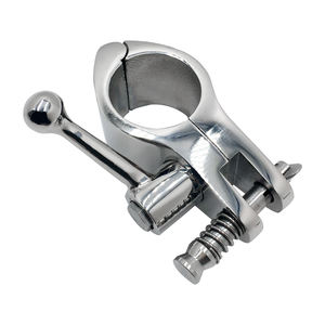 Quincaillerie marine en acier inoxydable 316 W-Boat Pin & Cam Clamp avec glissière à mâchoire supérieure pour applications de bateau - Product Image 1