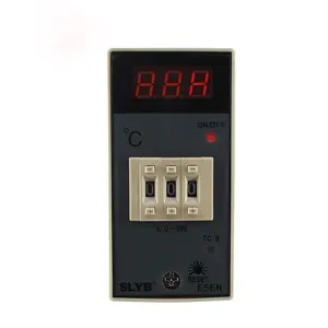 חם מכירה ac220v בקר טמפרטורה דיגיטלית בקר e5en עבור חום לחץ k קלט 0-399