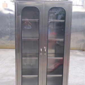 Armoire à pharmacie verticale Kang Zhi Xing KX-C19 980x400x1980mm en acier inoxydable - Product Image 1