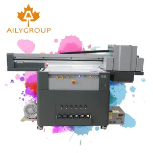 Good quality ricoh glass printing machine compress uv printer