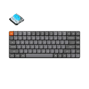Teclado Mecánico Personalizado Inalámbrico <span class=keywords><strong>Keychron</strong></span> K3 MAX con Retroiluminación Blanca, Tres Modos QMK/VIA, Retroiluminación RGB, Sitios de Comercio Electrónico Chinos - Product Image 3