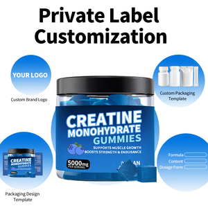 Gummies de créatine à marque privée OEM, saveur personnalisée, faible MOQ, délai de livraison rapide, test COA pour les vendeurs de plateformes e-commerce - Product Image 2