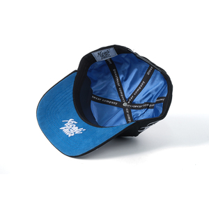 Gorras de Béisbol de Algodón con Bordado 3D Personalizado, 5 Paneles, Ajustables, con Forro de Satén Negro y Visera Curva - Product Image 6