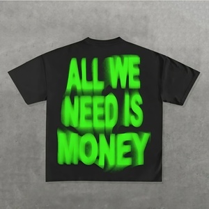 T-shirt en coton blanc à manches courtes et col rond pour homme Just Kiss Me, imprimé lettres, coupe décontractée, anti-plis, streetwear, strass - Product Image 5