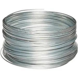 low price galvanised binding wire gi steel wire 9 10 12 14 16 gauge hot dip electro galvanized iron wire