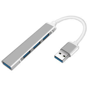 Adattatore Splitter Multiporta 4 in 1 Nuovo Design Hub USB con USB <span class=keywords><strong>3</strong></span>.0 Tipo-C PD 4-in-1 C a Femmina Uscita DC - Product Image 3