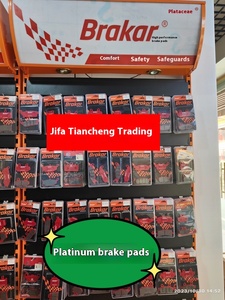 Pastillas de freno para motocicleta Brakar Platinum Reiko de alto rendimiento Nueva condición para modelos <span class=keywords><strong>CBR</strong></span> 300R 400X <span class=keywords><strong>500F</strong></span> 650R 1000RR - Product Image 3