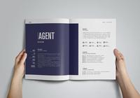 Catalogue et brochure personnalisés imprimés avec impression offset sur papier couché couleur CMYK