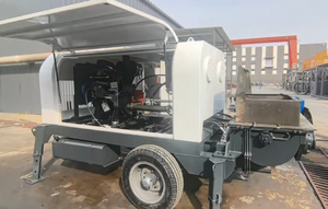 <span class=keywords><strong>Pompe</strong></span> à béton montée sur remorque pour petits projets et entreprises de <span class=keywords><strong>location</strong></span> 30m3/h - Product Image 2