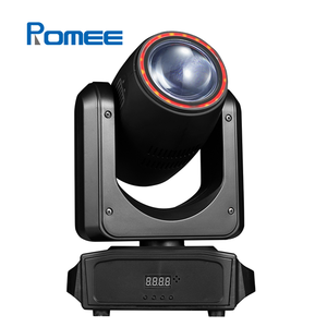 Mini projecteur à tête mobile à double faisceau RGBW 180w avec effet de poursuite d'halo RGB pour DJ Club Party Mariage Événement Éclairage de scène - Product Image 3