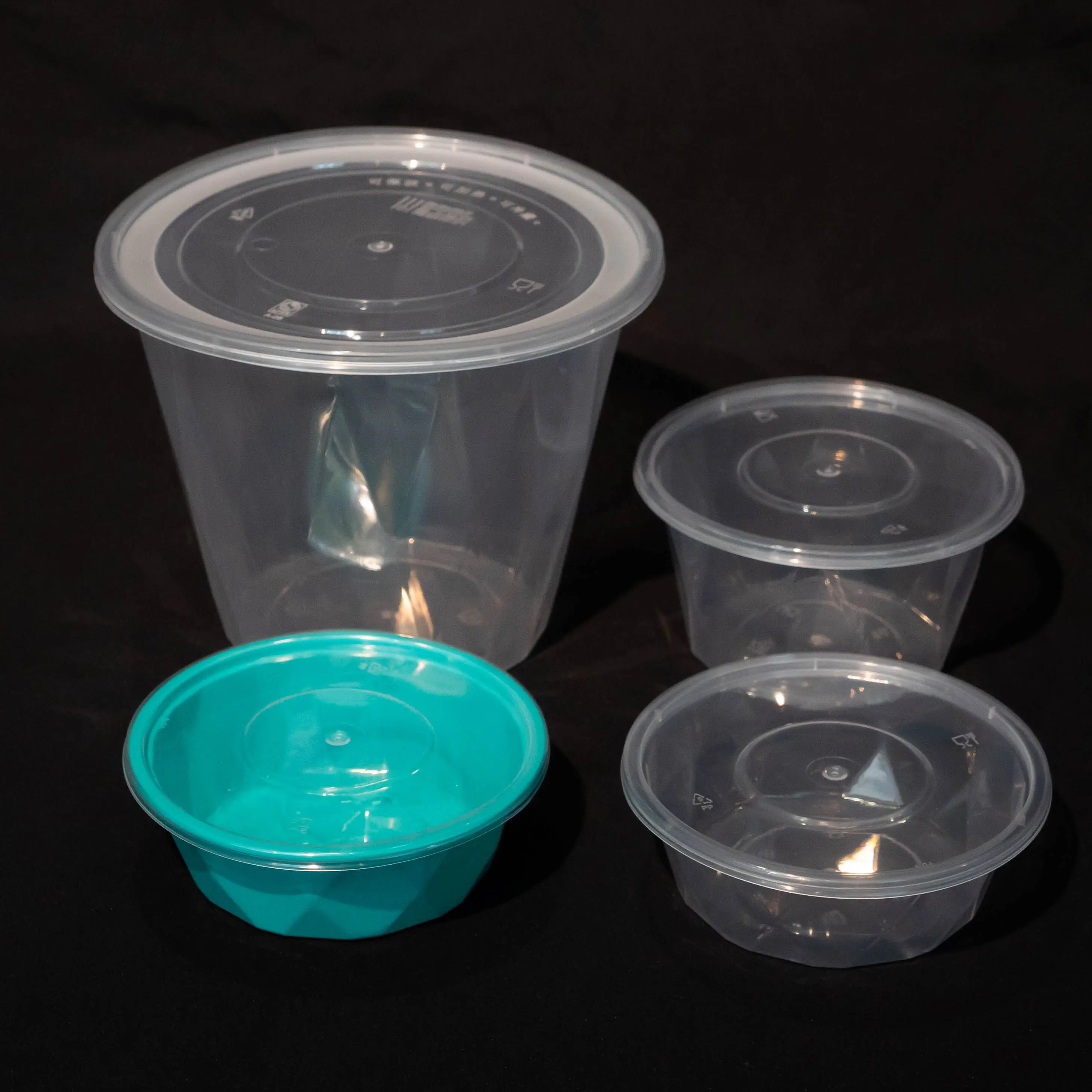 डिस्पोजेबल भोजन तैयारी प्लास्टिक कंटेनर
