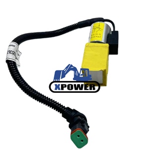 New XPower Solenoid Wiring <b>Harness</b> 29050025363 for L956F L958F Wheel Loader <b>Black</b> 6-Month Warranty - Product Image 1