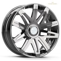168 Ruedas Forjadas Personalizadas 713-1 de 20-26 Pulgadas, Ruedas de Aleación de Lujo, Cóncavas Profundas, Aptas para Cullinan, Cadillac Escalade, Volkswagen
