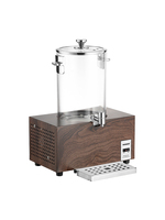 Airuisi Distributeur commercial portable de boissons réfrigérées Baril électrique en PC pour restaurant Traiteur pour café Jus Autre
