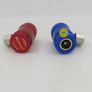 Adaptador de Aire Acondicionado con Conexión Rápida para Refrigerante R1234yf, Acoplador Rápido Ajustable de Latón para Fluoruro R134A - Product Image 4
