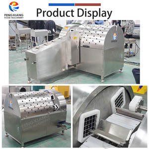 Cortadora Comercial de Verduras y Frutas, Máquina de Corte en Tiras, Equipo de Corte por Empuje para Procesamiento de Alimentos - Product Image 5