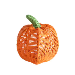 メーカーカスタムパンプキン ハロウィンホームデコレーション ラタン織り装飾 人工用 - Product Image 6