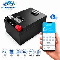 Batterie LiFePO4 OEM ODM 24V 48V 72V 96V 50Ah 100Ah 200Ah, pack de batteries personnalisé en termes de tension et de capacité pour diverses applications de véhicules électriques