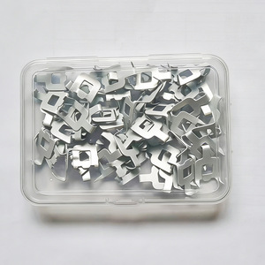 ตะขอแขวนแบบกด Cen Feng Five Metals ไม่ต้องใช้ตะปู บรรจุ 50 ชิ้น/กล่อง สำหรับใช้ในบ้าน ตะขอโลหะ - Product Image 1
